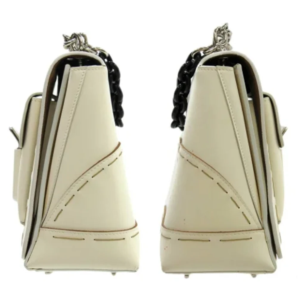 Balenciaga Vintage Pre-owned Fabric balenciaga-bags Beige Dames