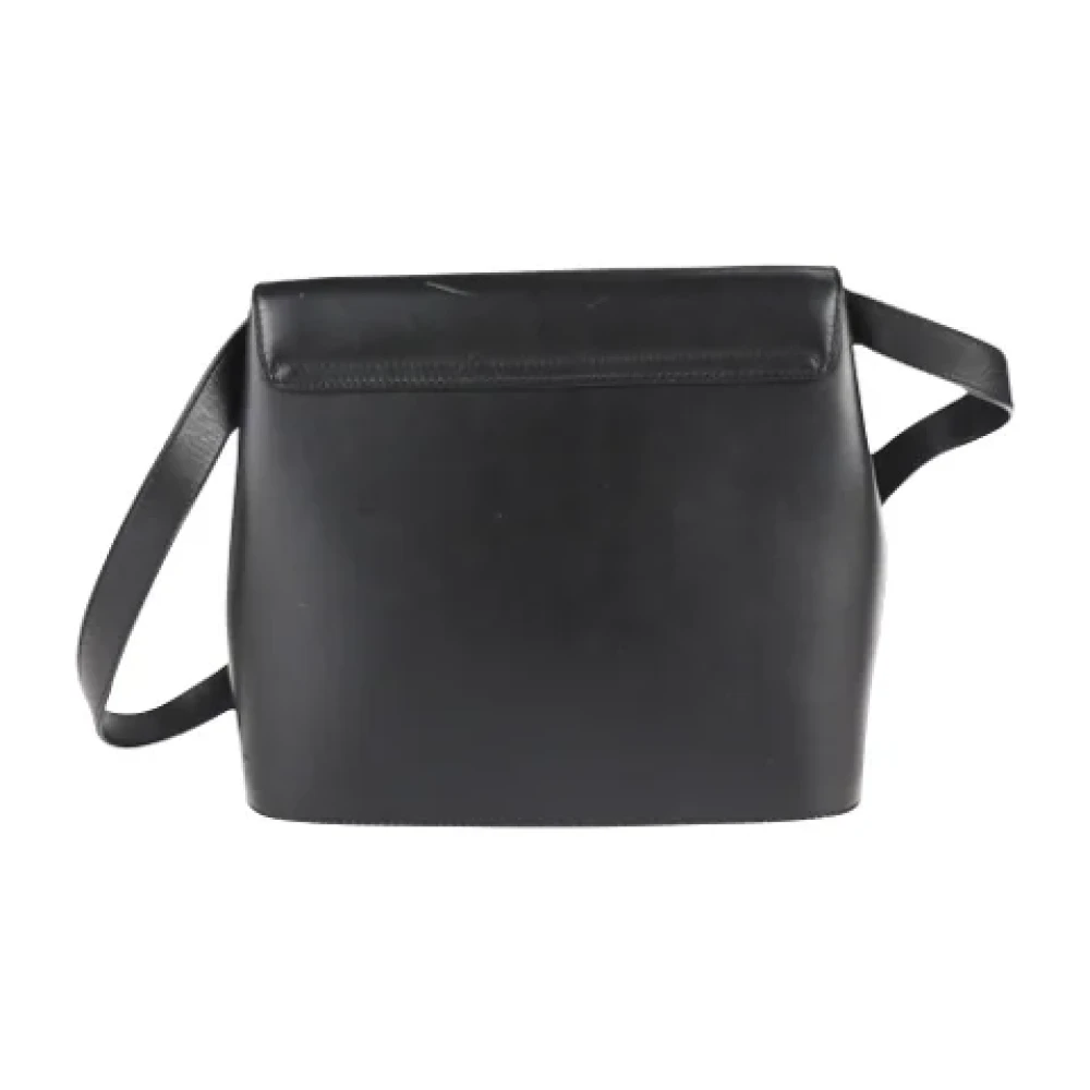 Salvatore Ferragamo Pre-owned Leather handbags Black Dames