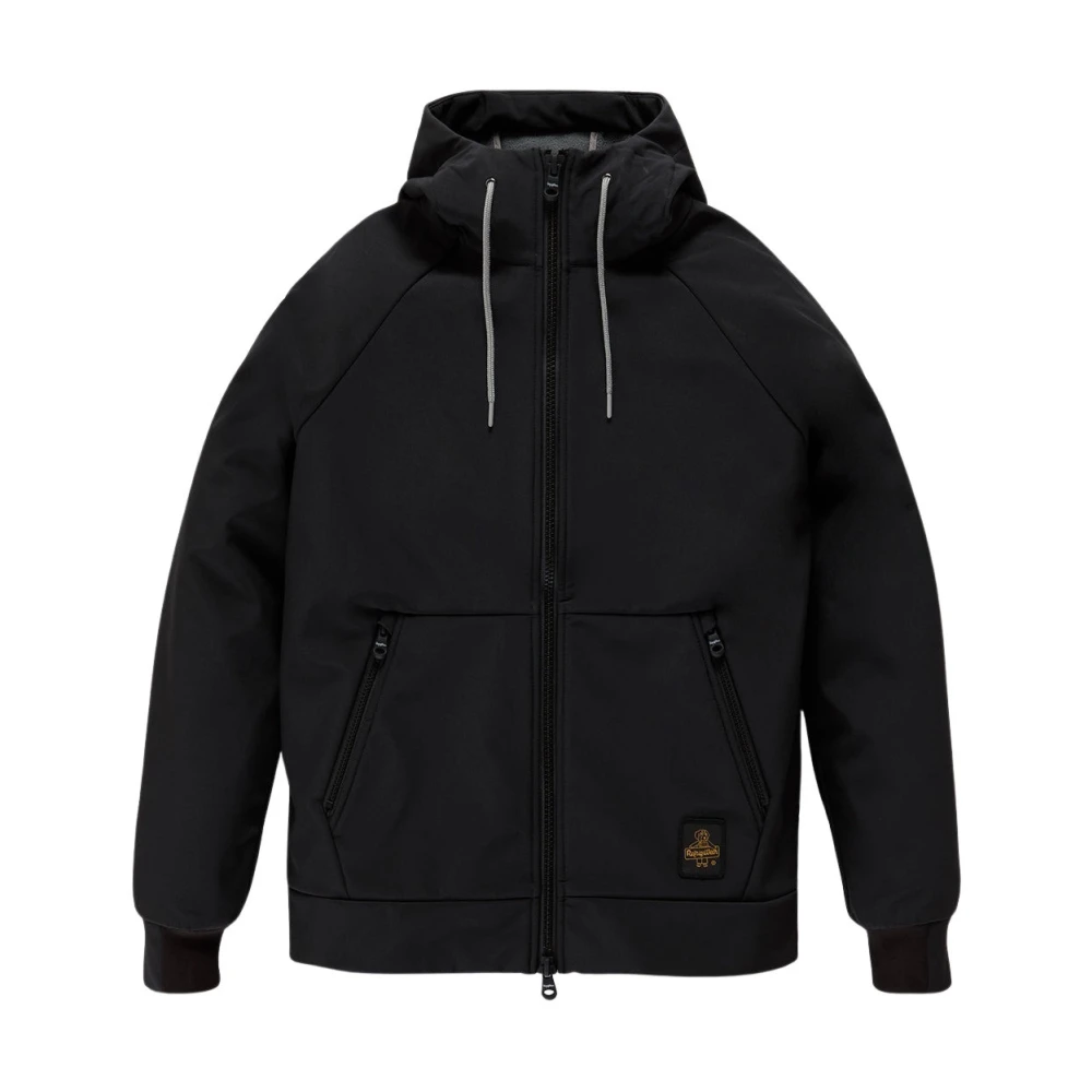 RefrigiWear Zwarte Jas Black Heren