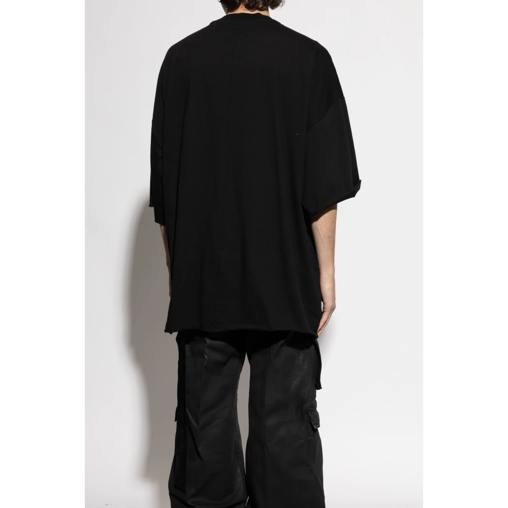 Rick Owens Tommy T-Shirt Black Heren