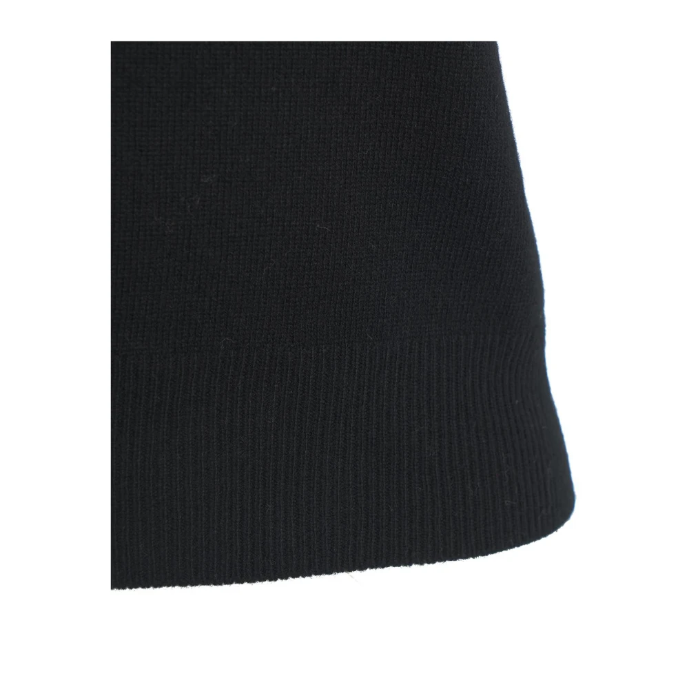 Blugirl Zwarte Minijurk met Rozenbroche Black Dames