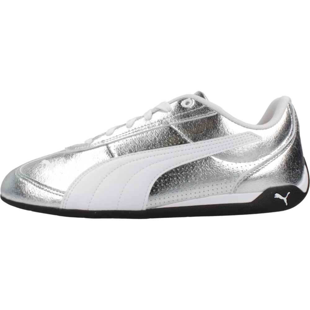 Puma Replicatch Metallic Dames Schoenen Grijs