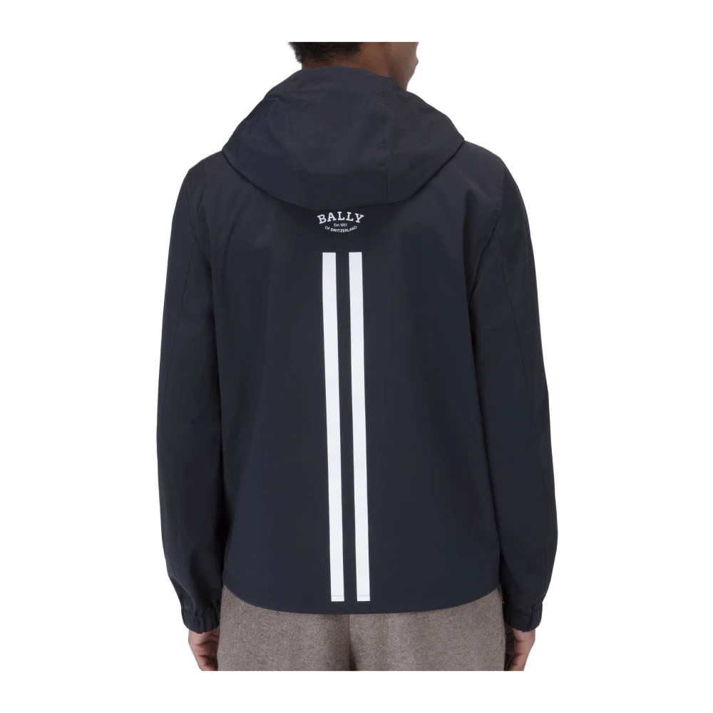 Bally Gewatteerde jas met stijl Blue Heren