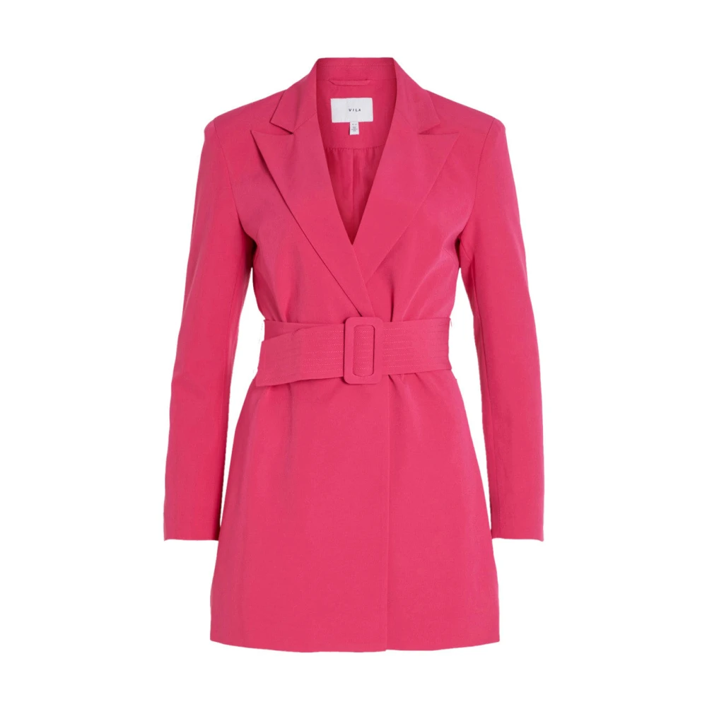 Vila Short Dresses Pink Dames