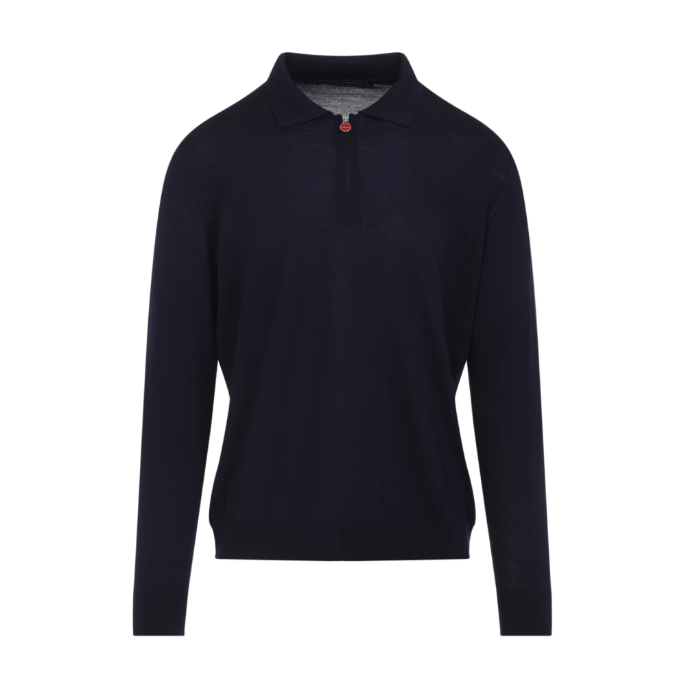 Kiton - Tops > Polo Shirts - Blue - Kiton - Modalova