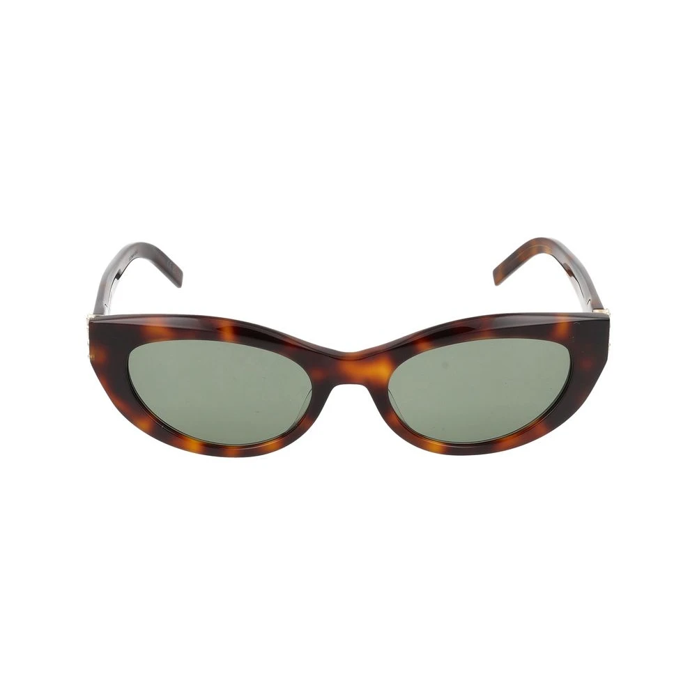 Saint Laurent Women's Brown Green Havana Sunglasses Sl M115 - Sunglasses - 54 Mm - Accessories