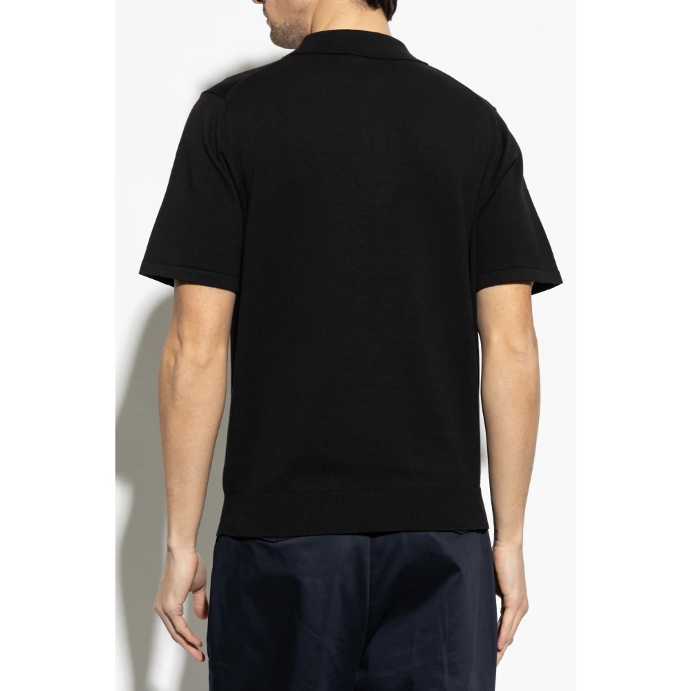 PS By Paul Smith Katoenen polo Black Heren