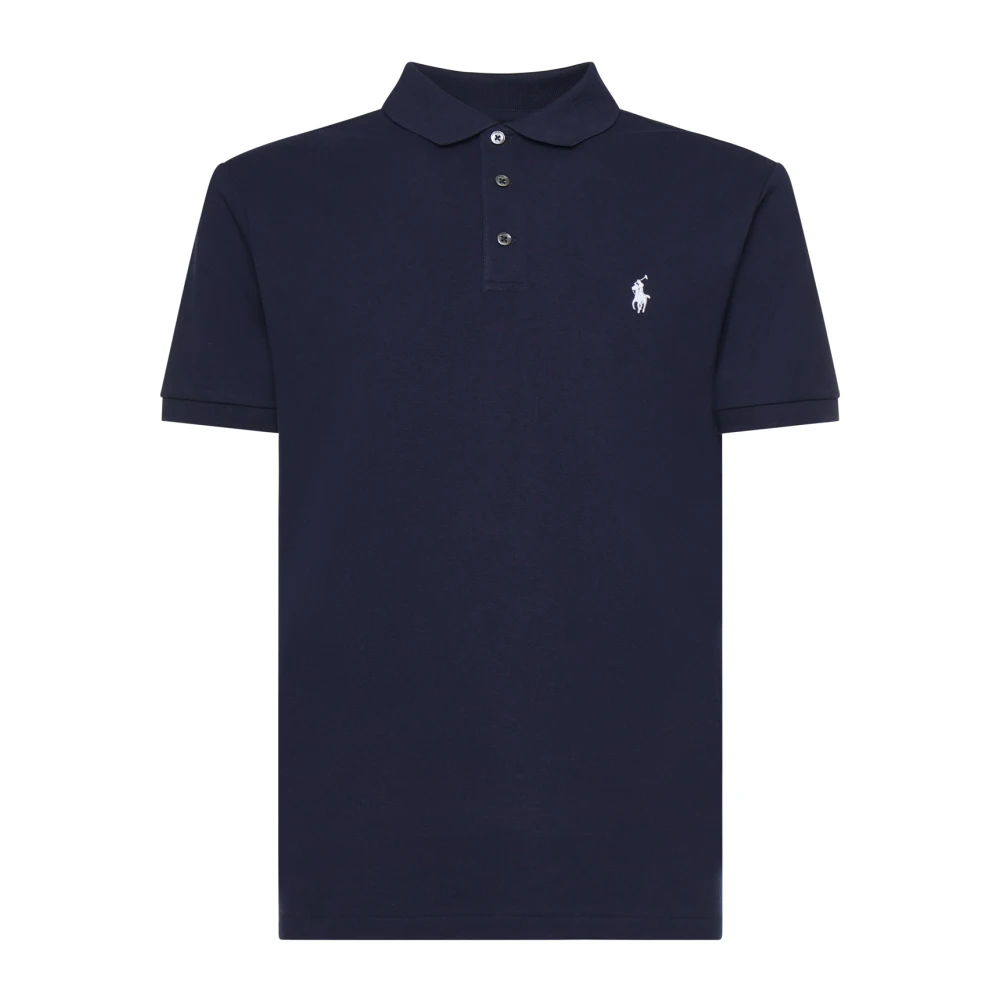 Polo Ralph Lauren Men's Blue Polo Shirts, 2XL, Polo Shirt