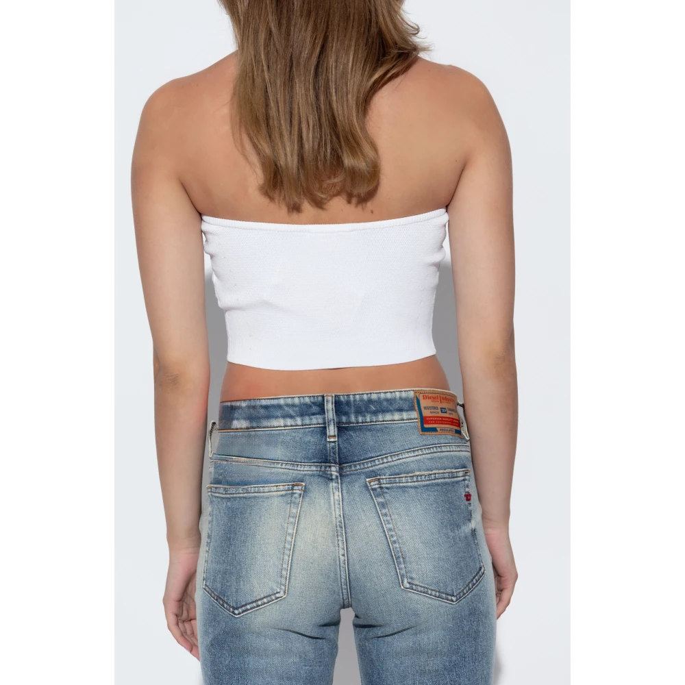 Diesel Top `M-Clarksvillex` White Dames