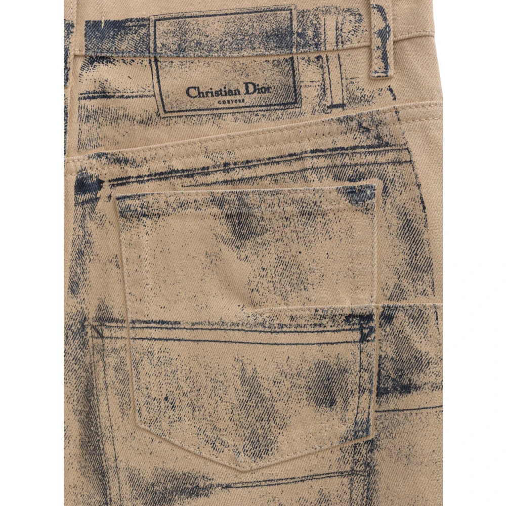 Dior Beige Heritage Herenbroek Overshirt Beige Heren