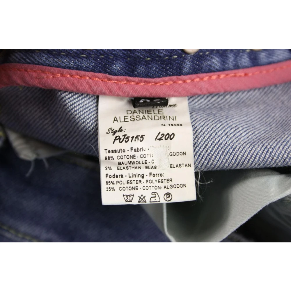Daniele Alessandrini Jeans Blue Heren