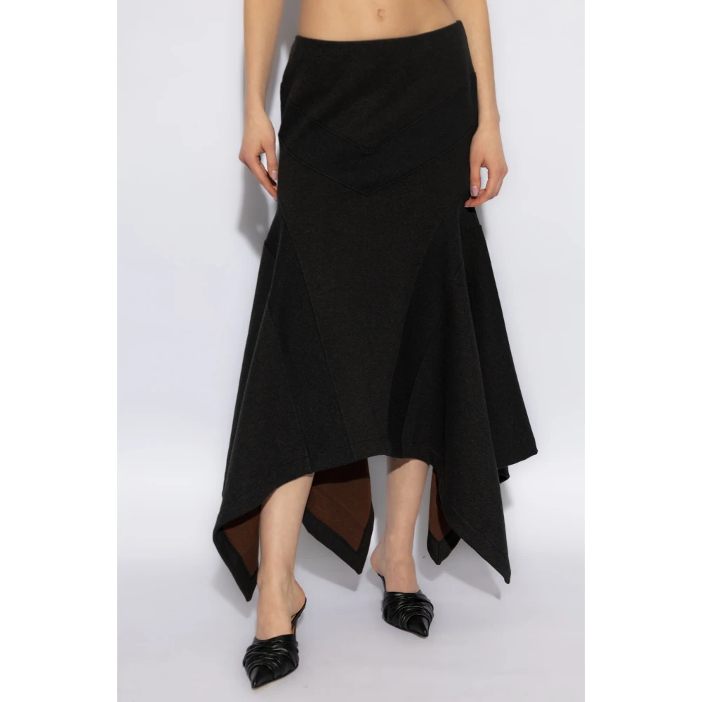 The Attico Rok met logo Black Dames