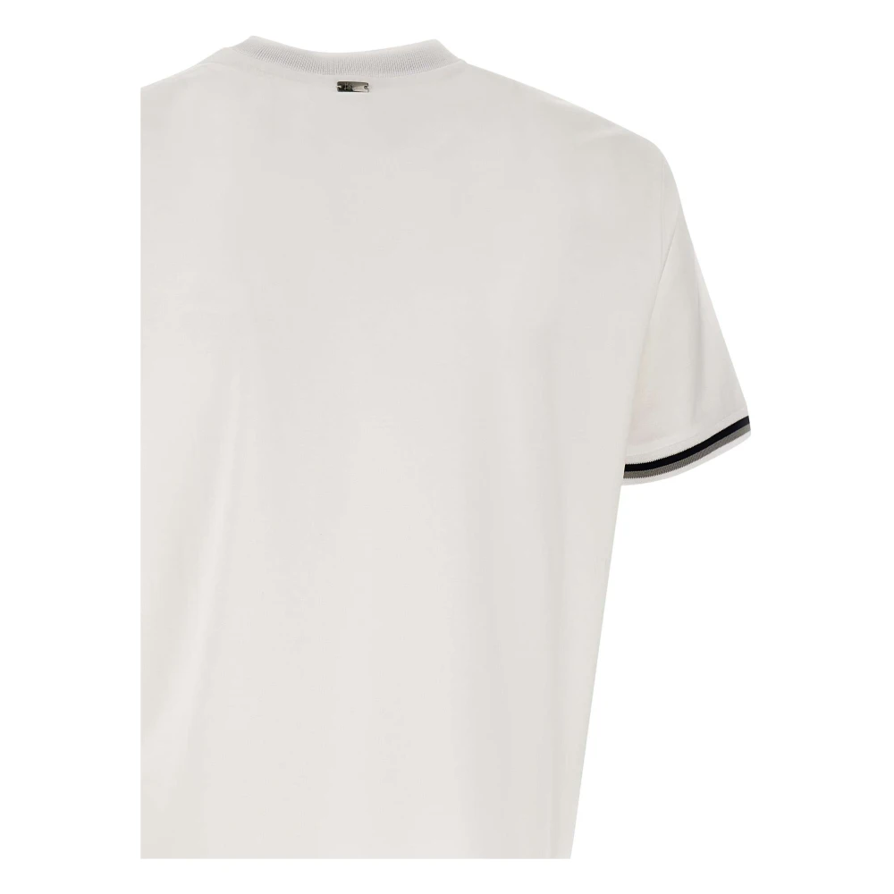 Herno Witte T-shirts en Polos White Heren