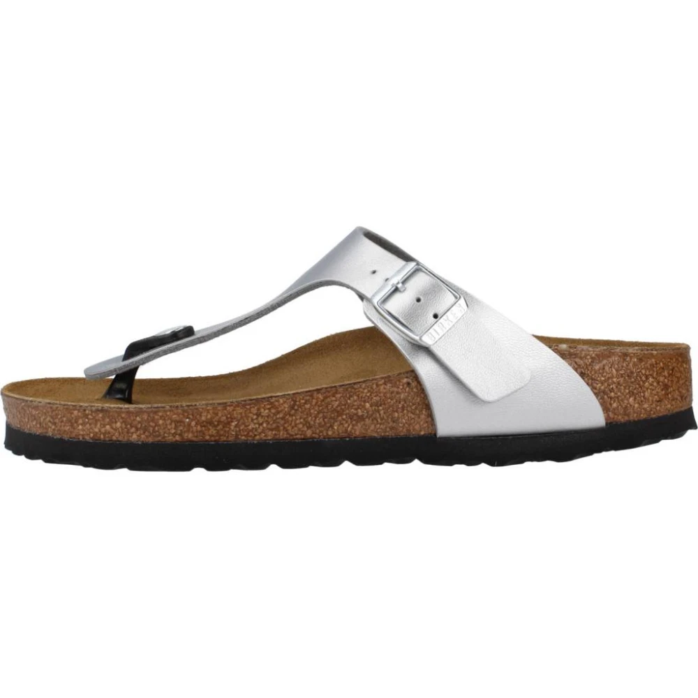 Birkenstock Gizeh BF Sandaler Gray, Dam