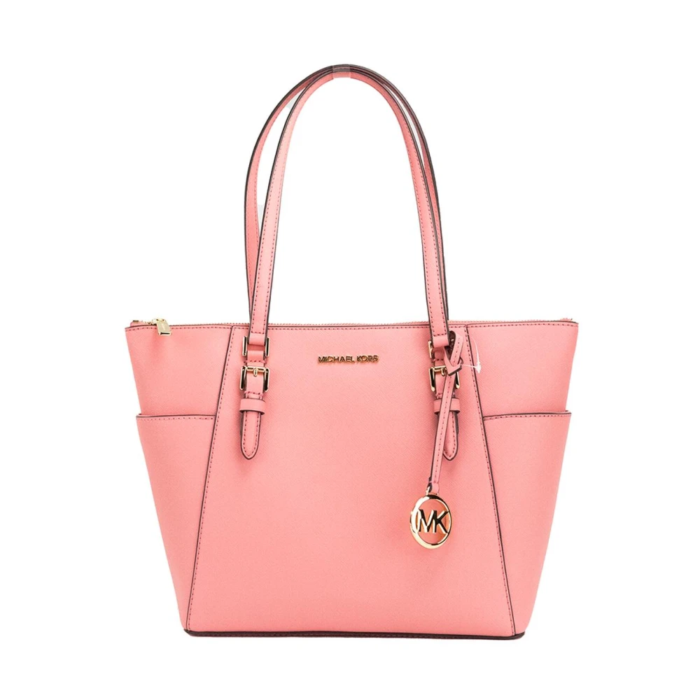 Michael Kors Tea Rose Signature Tote Tas Pink Dames
