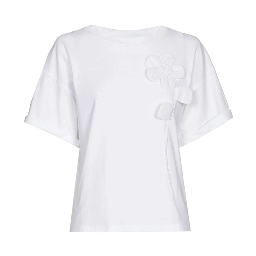 Caroline Biss Stijlvol T-shirt 1906 White Dames