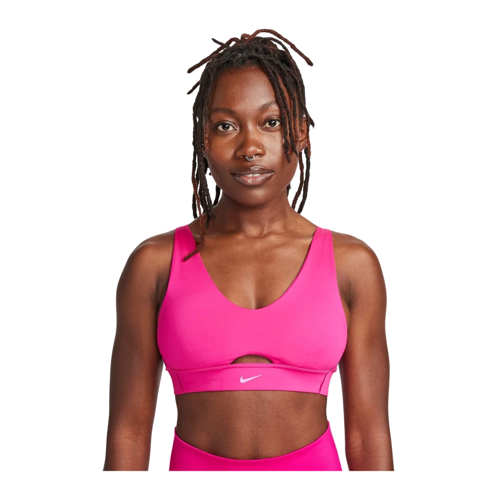 Nike Cutout Windy Plunge Badpak Pink Dames