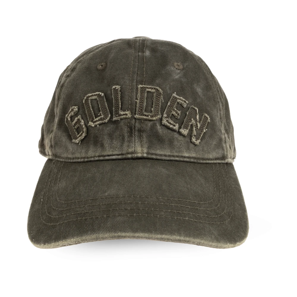 Golden Goose , Hats & Caps, Unisex, Gray, One Size, Journey Baseball Cap - Image 3