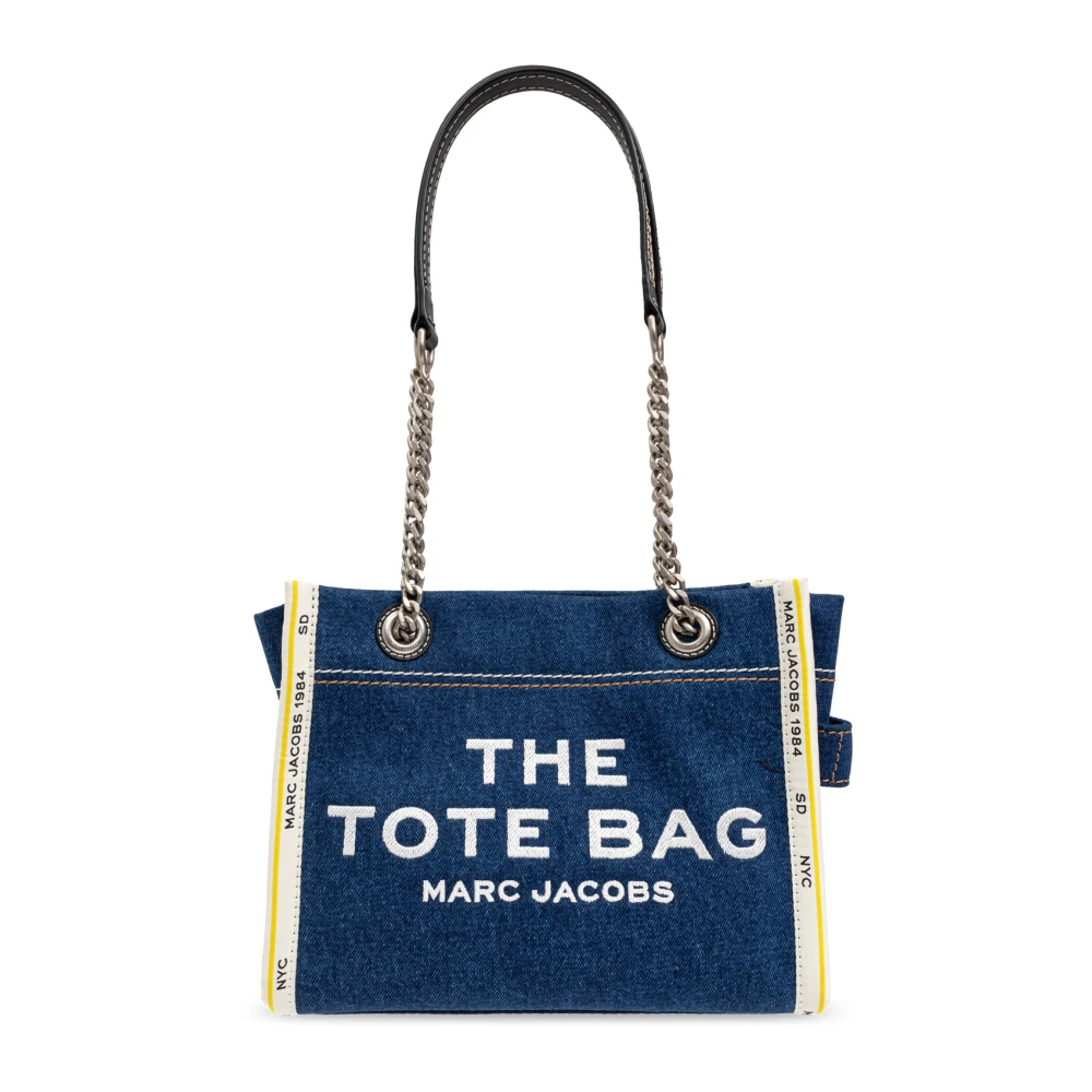 Marc Jacobs Women's Blue Shopping Bags, One Size, Shoulder Bag `The Tote`