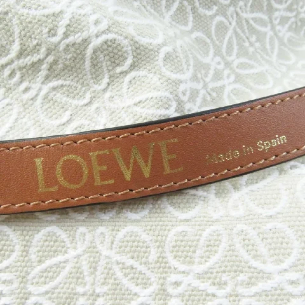 Loewe Pre-owned Cotton hats Beige Dames