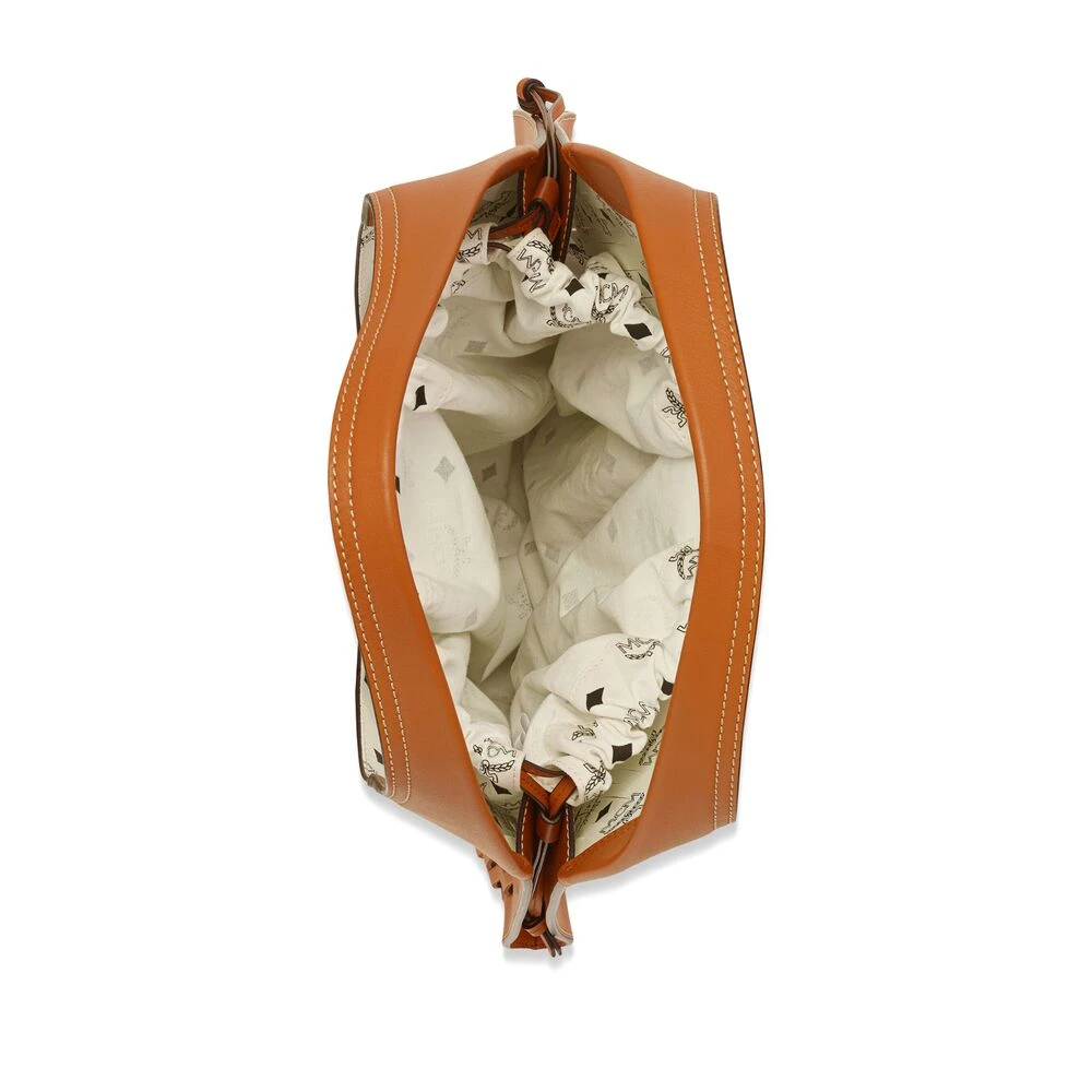 MCM Bruine Trekkoordtas met Afneembare Pouch Brown Dames