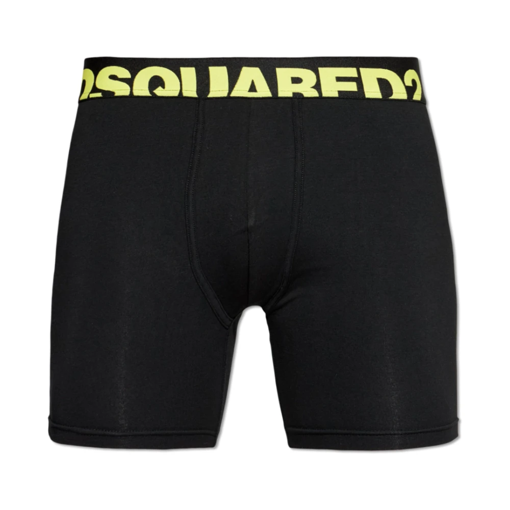 Dsquared2 Hombre Negro Ropa Interior, Talla: 2XL