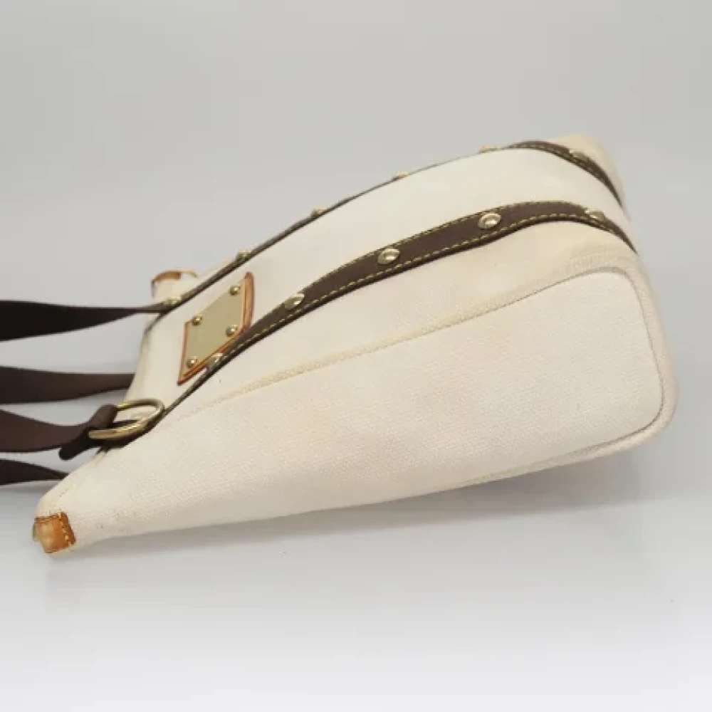 Louis Vuitton Vintage Pre-owned Canvas totes Beige Dames