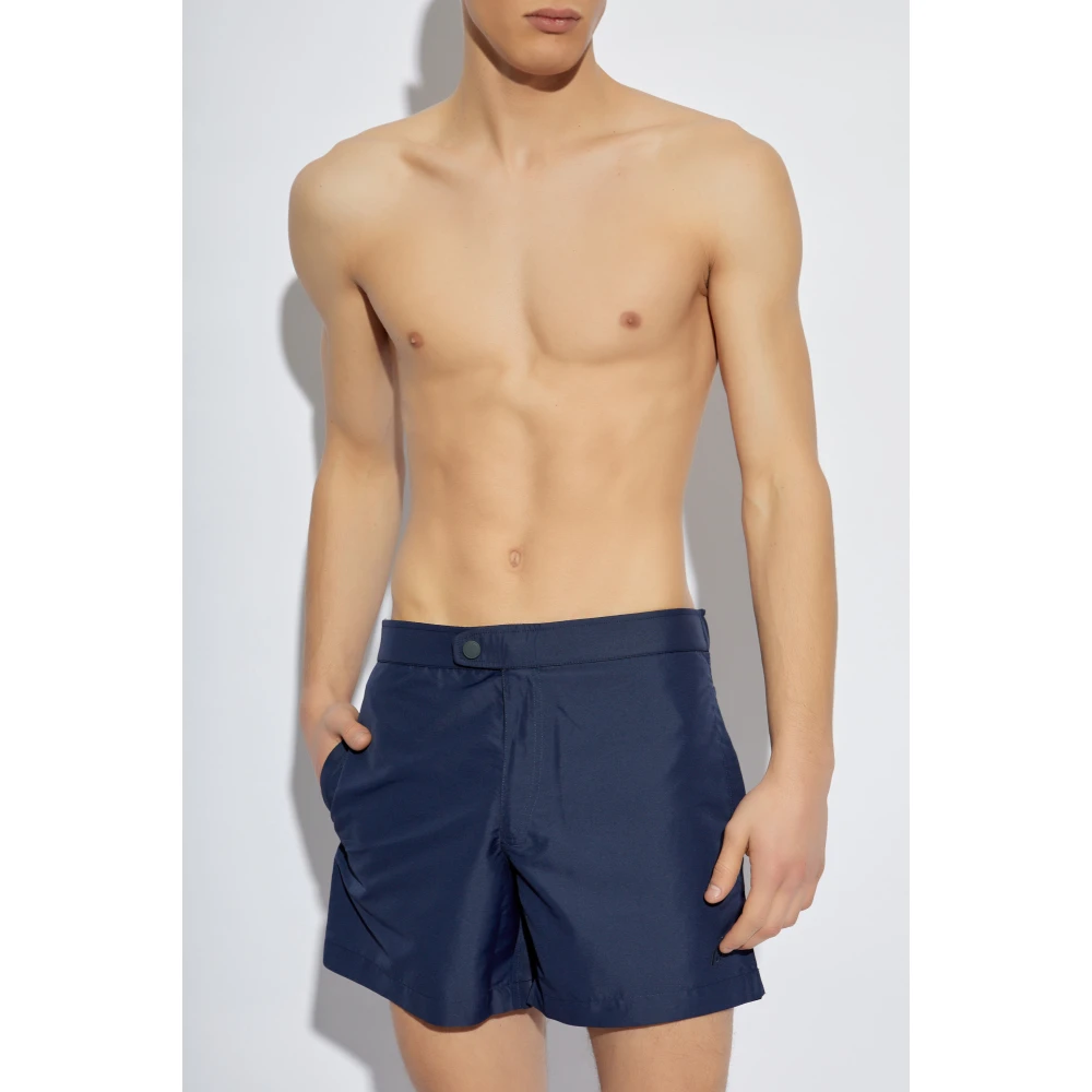 Brioni Zwembroek Blue Heren