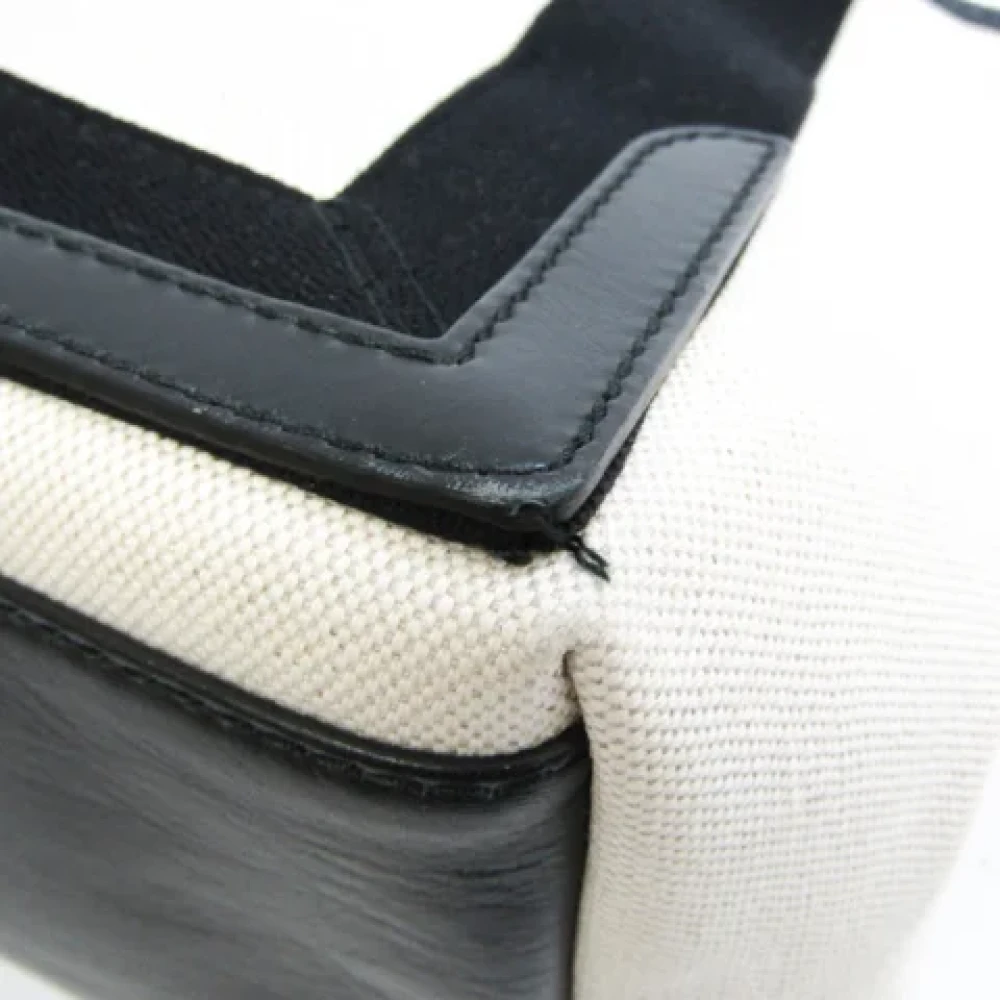 Balenciaga Vintage Pre-owned Canvas handbags Beige Dames