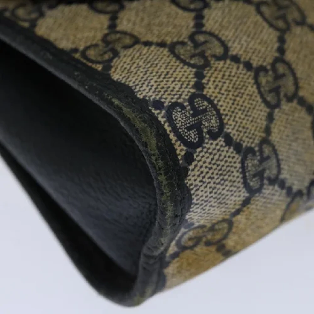 Gucci Vintage Pre-owned Leather clutches Blue Dames
