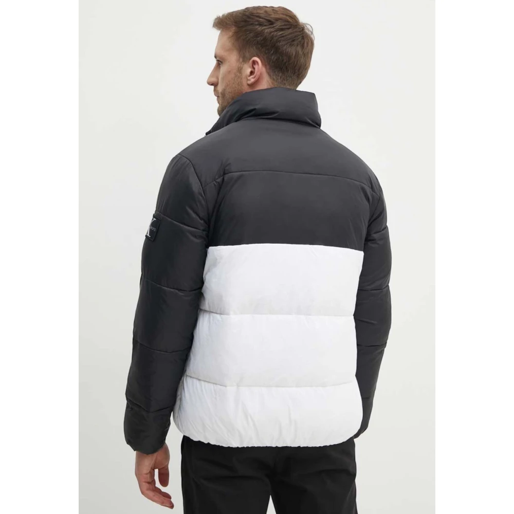 Calvin Klein Jeans Stijlvolle Mannen Jassen Trending Nu White Heren