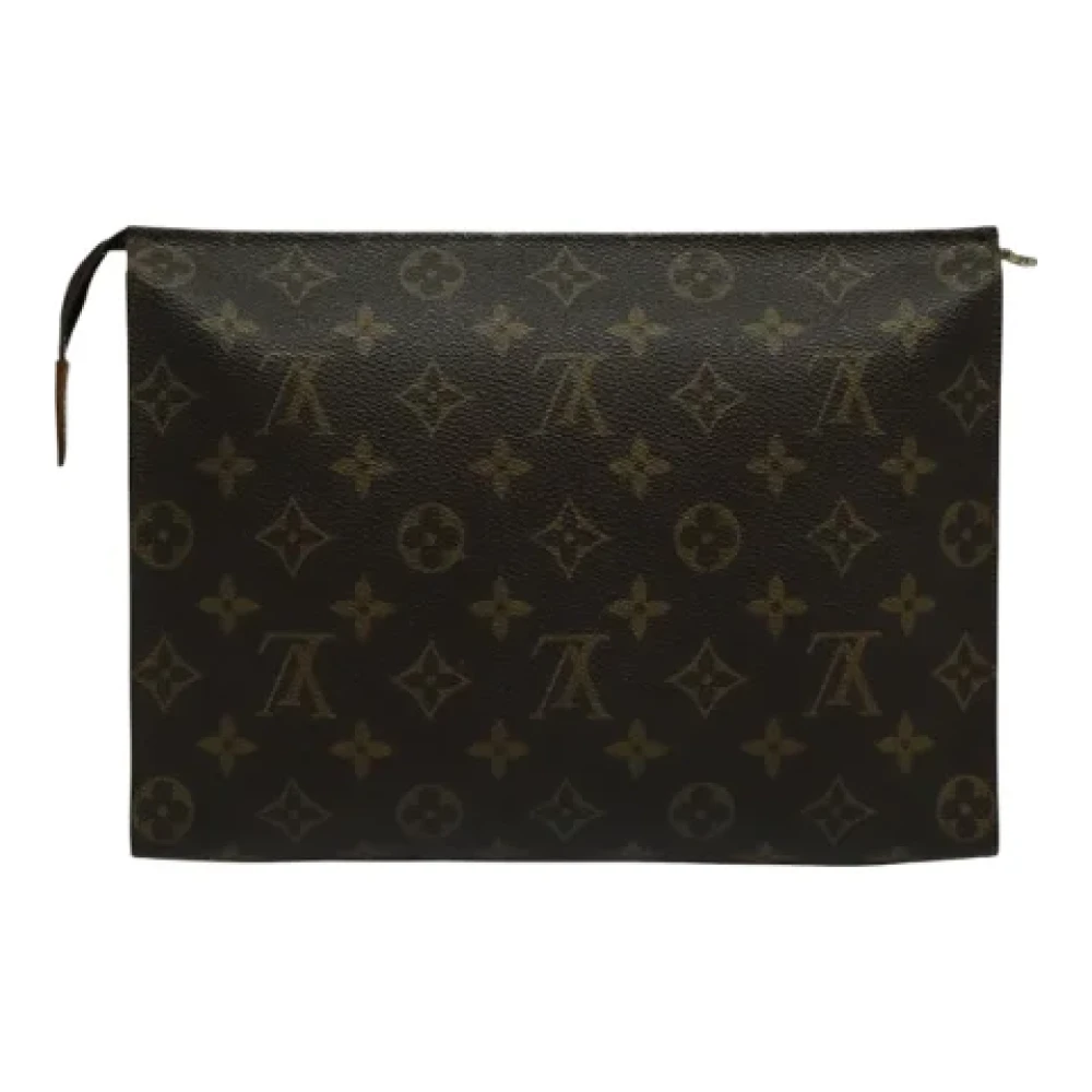Louis Vuitton Vintage Pre-owned Canvas pouches Brown Dames