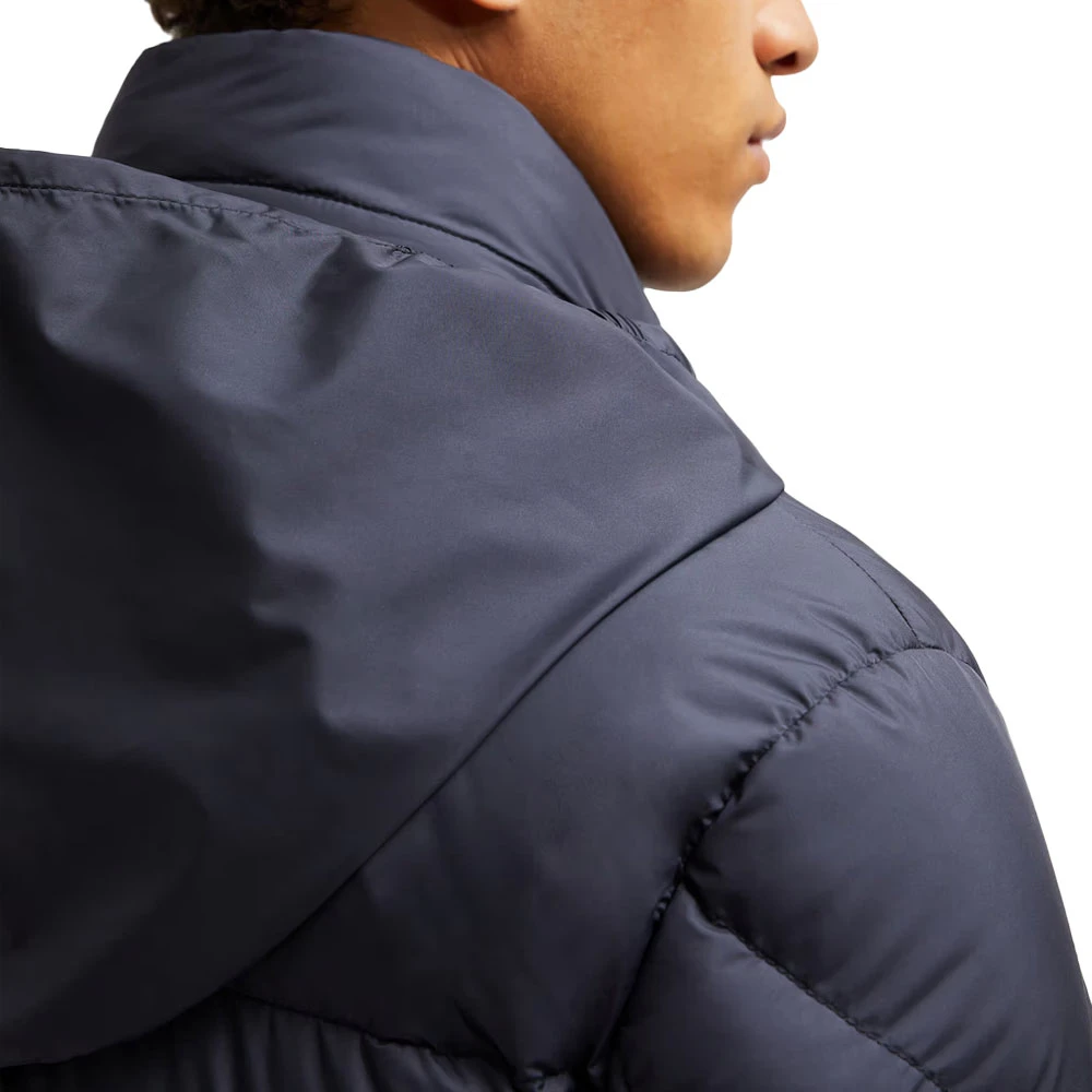 Moncler Korte Blauwe Donsjas met Airsoft Voering Blue Heren