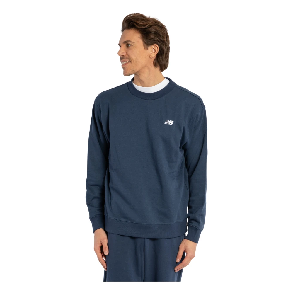 New Balance Sweatshirts Blue Heren