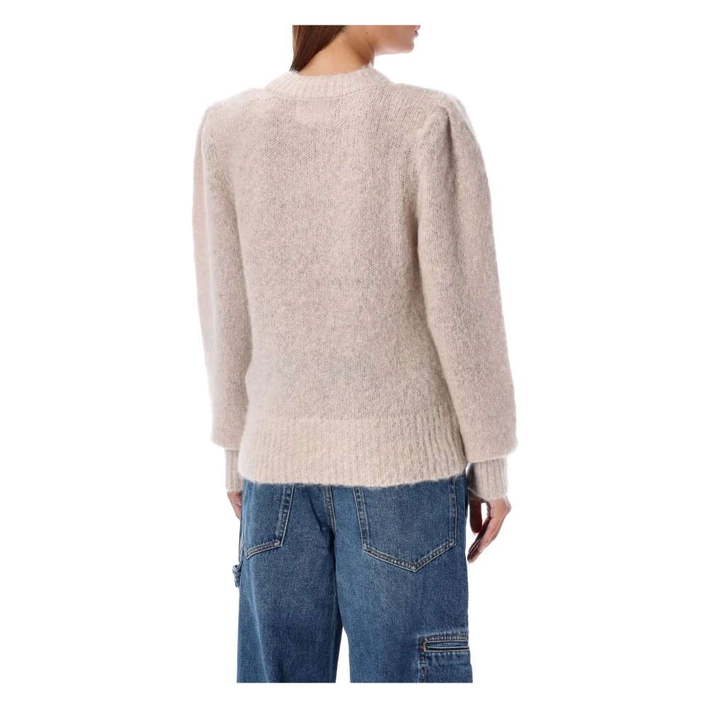 Isabel Marant Étoile Beige Gebreide Esmee Sweater Aw24 Beige Dames
