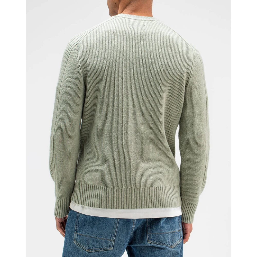 Butcher of Blue Blauwe Ward Crew Sweatshirt Green Heren
