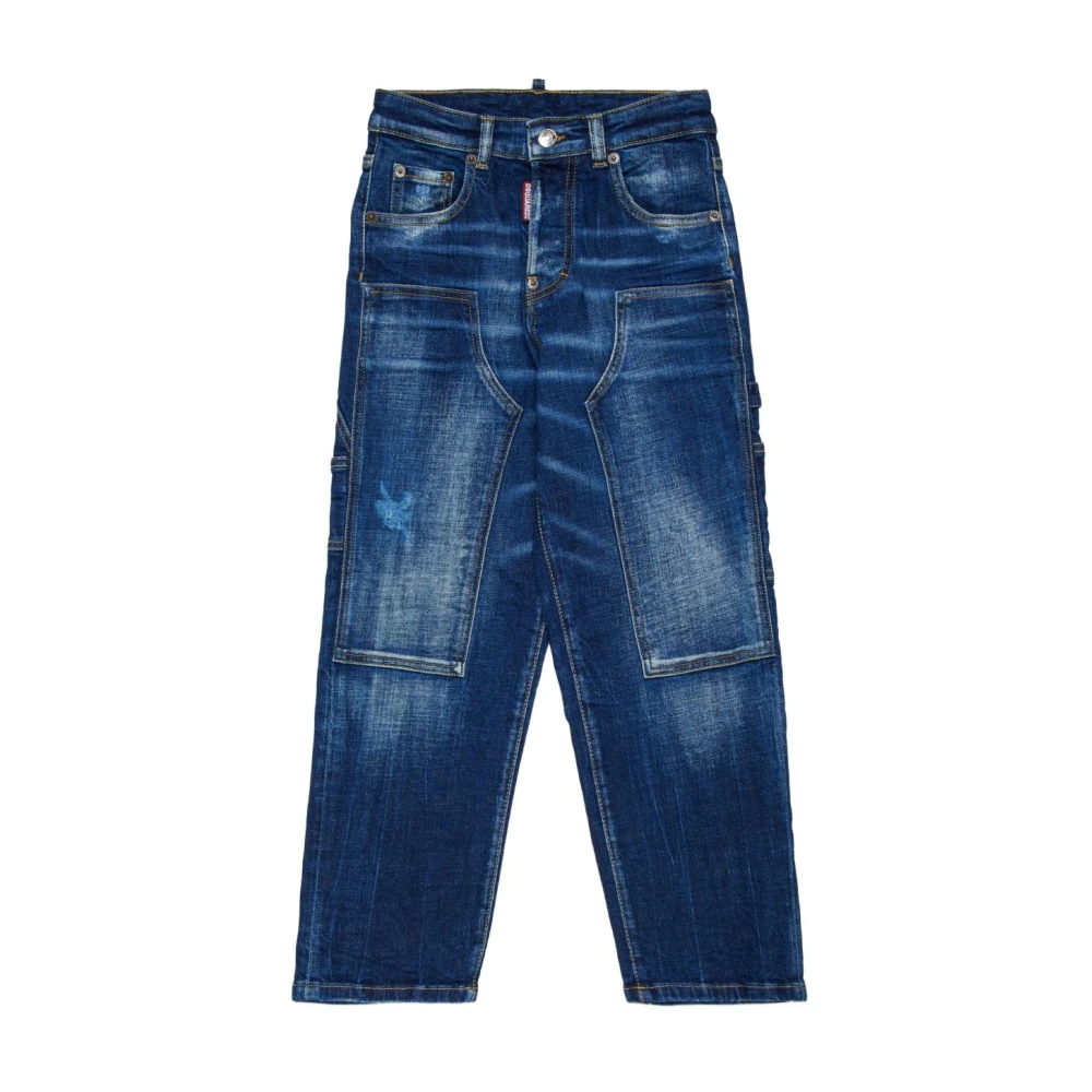 Dsquared2 Boys Blue Jeans, 10 Y, Jeans