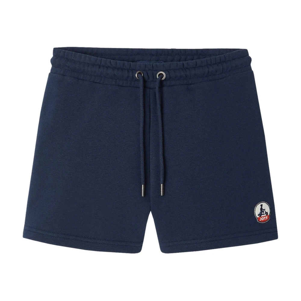 Jott Bio Katoenen Shorts Eco Vriendelijk Blue Dames