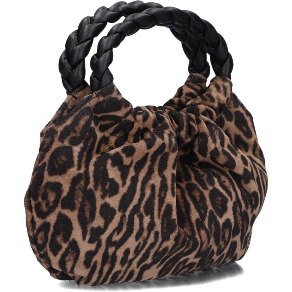 Unisa Elegante Bruine Schoudertas Zameli Brown Dames