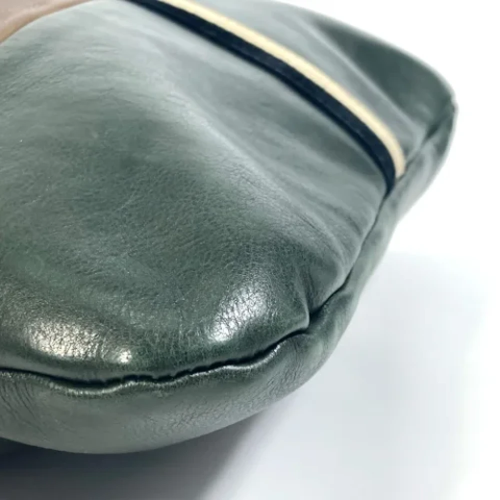 Celine Vintage Pre-owned Leather shoulder-bags Brown Dames