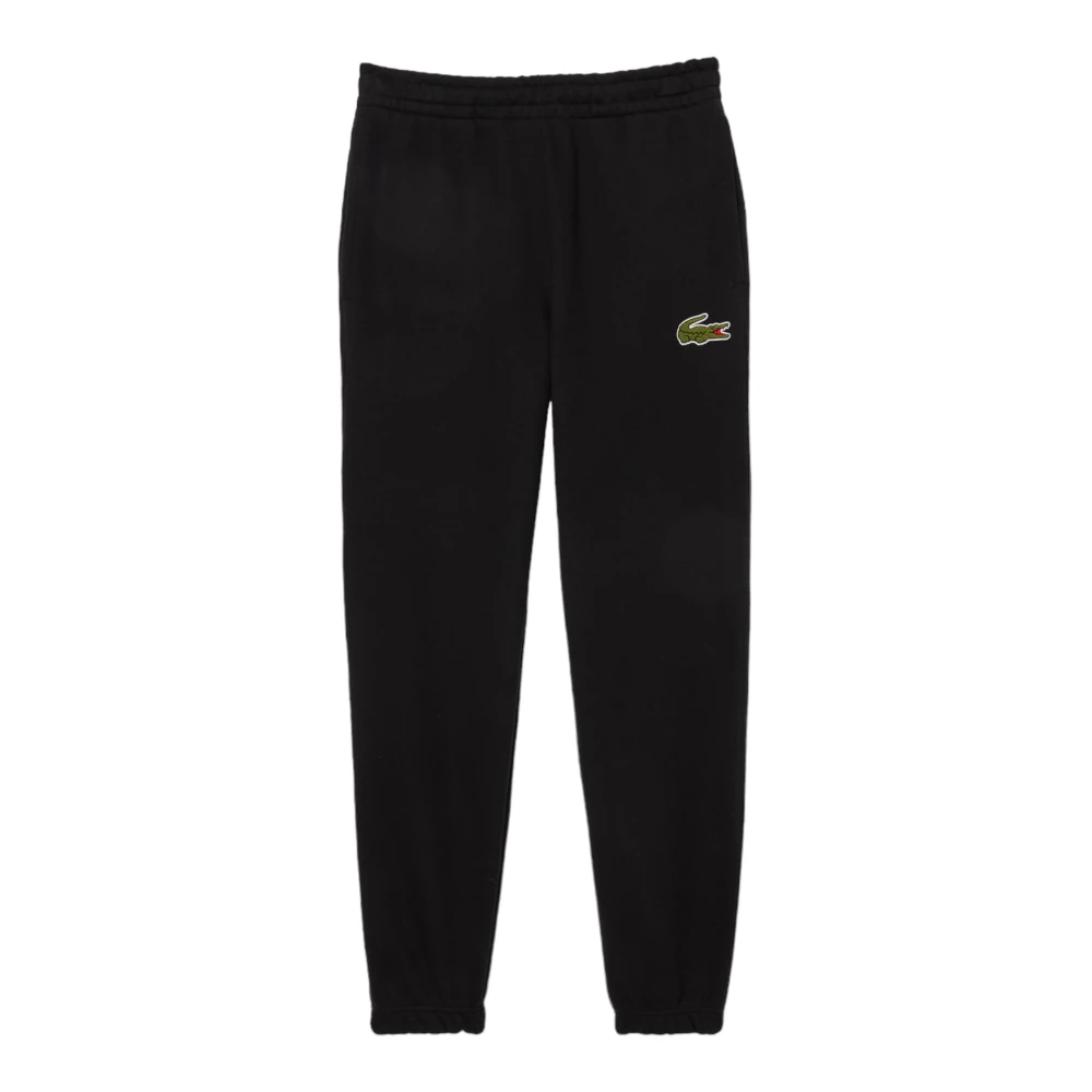 Lacoste Zwarte Stijlvolle Broek Black Heren