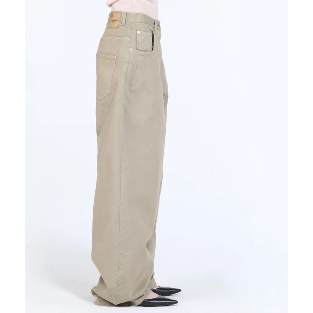N21 Baggy Vijf-Pocket Broek Beige Dames