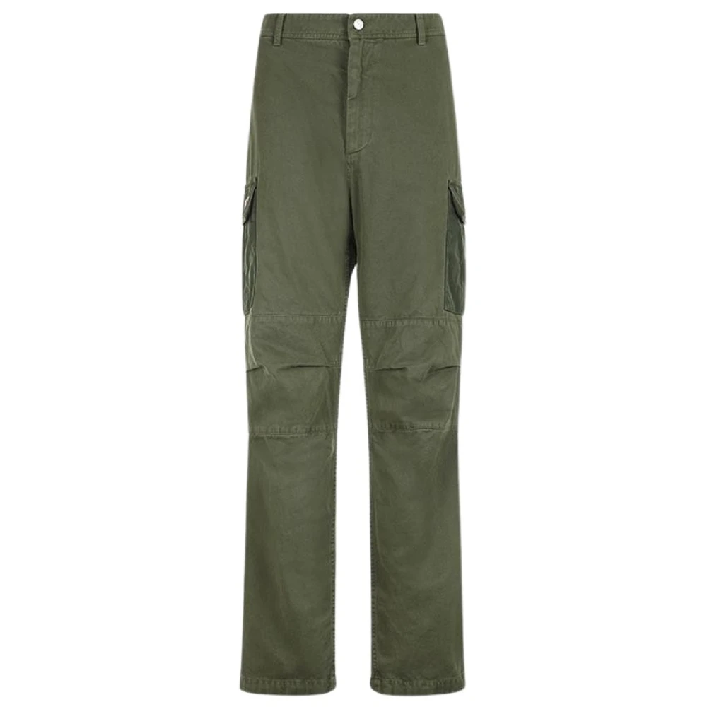 Golden Goose Tapered Cargo Broek Green Heren