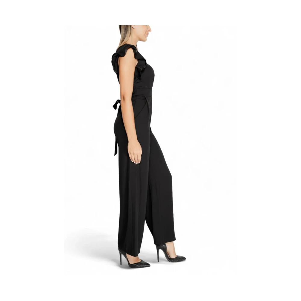 RINASCIMENTO Zwart Polyester Jumpsuit & Blazer Black Dames