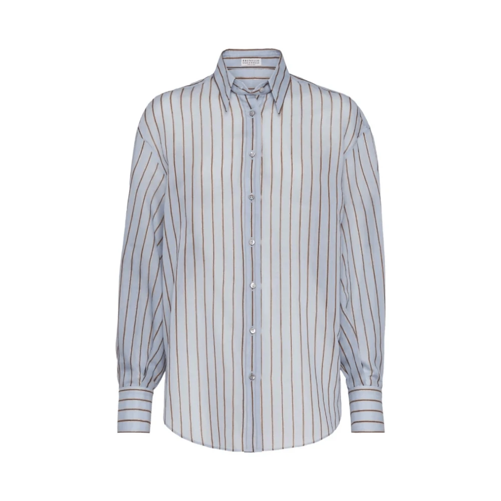 Blouses & Shirts > Shirts - - Brunello Cucinelli - Modalova