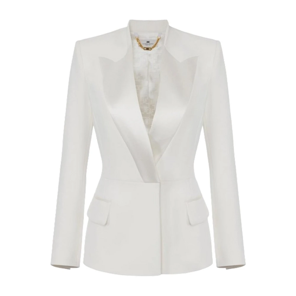 Jackets > Blazers - - Elisabetta Franchi - Modalova