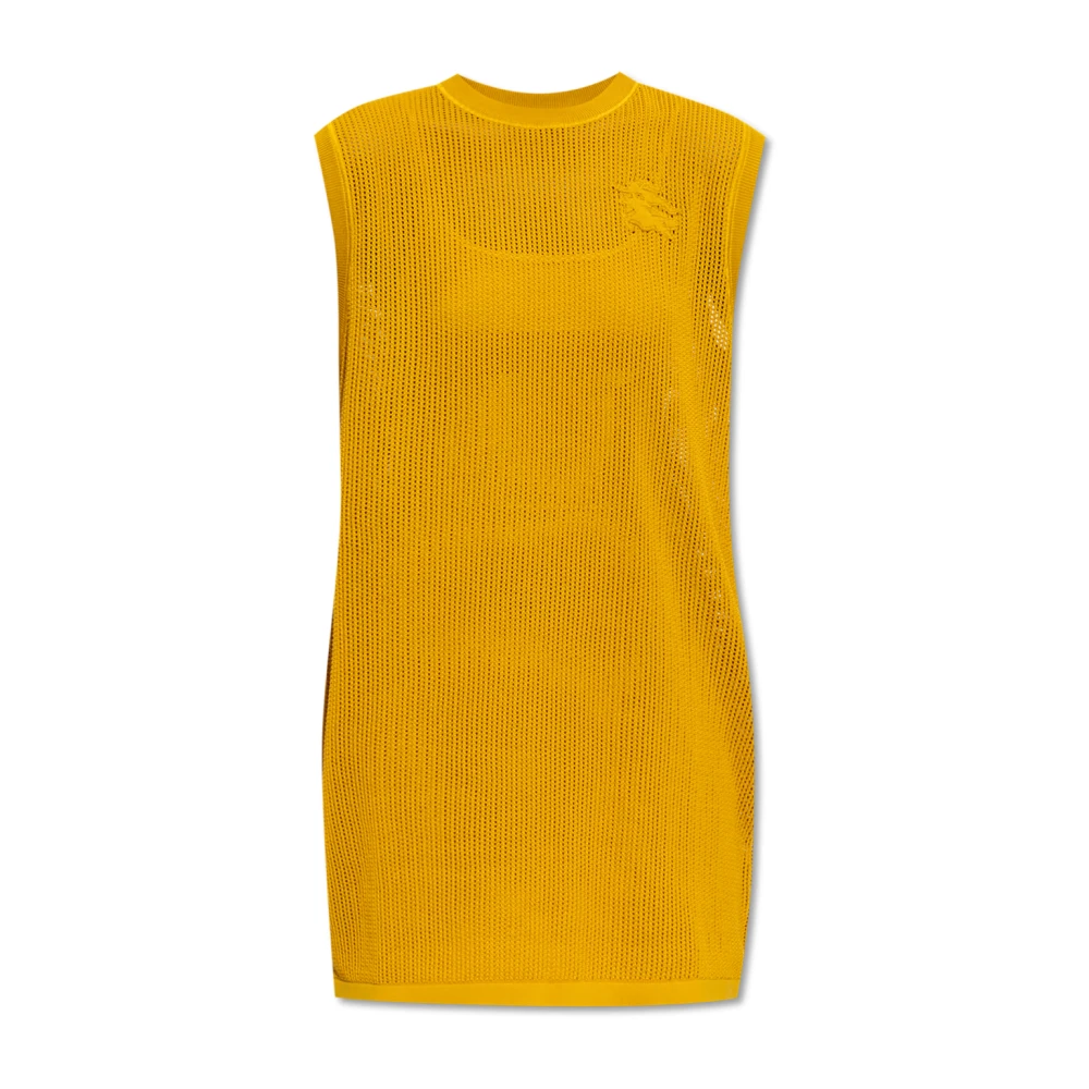 Burberry Kanten jurk Yellow Dames