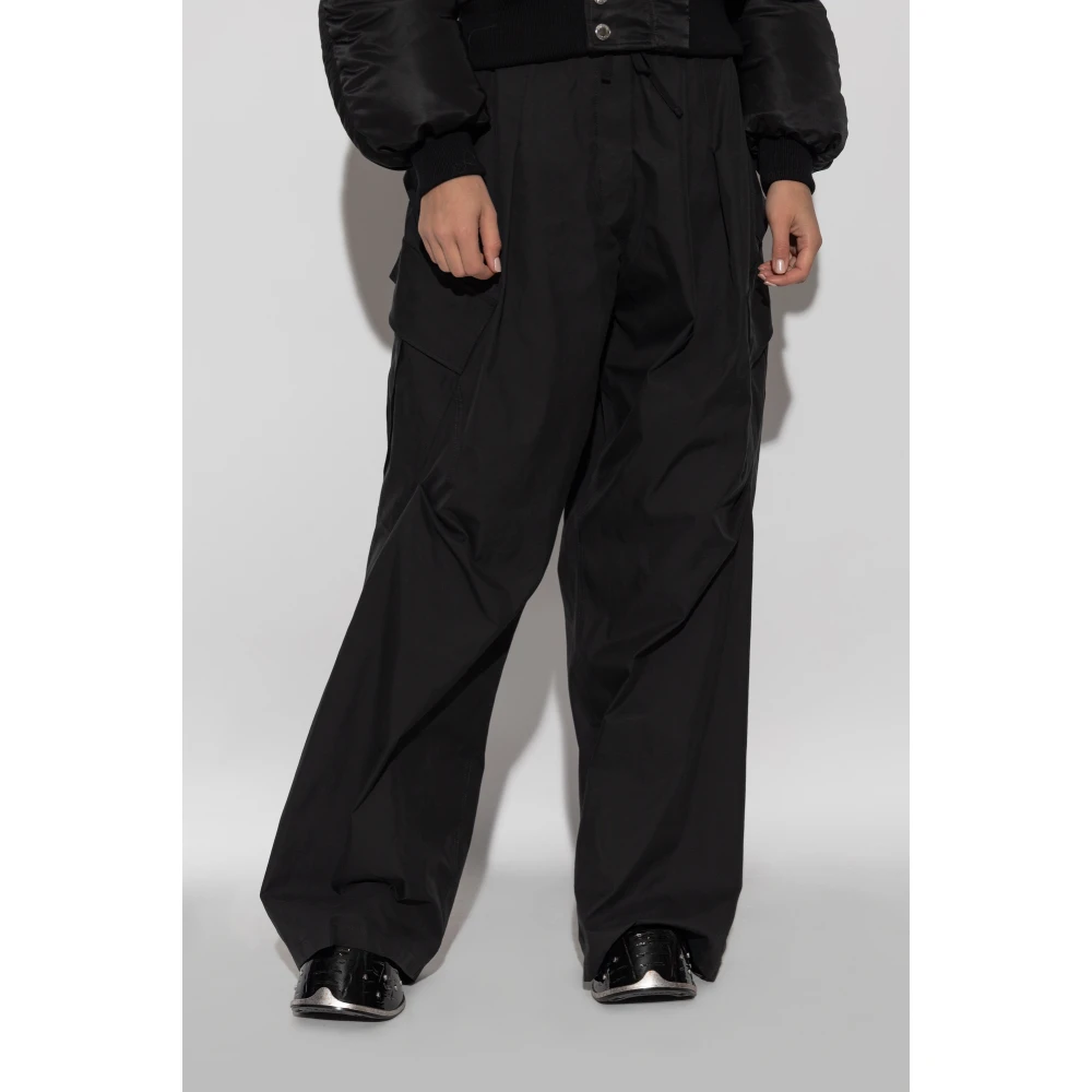 alexander mcqueen Cargo broek Black Dames