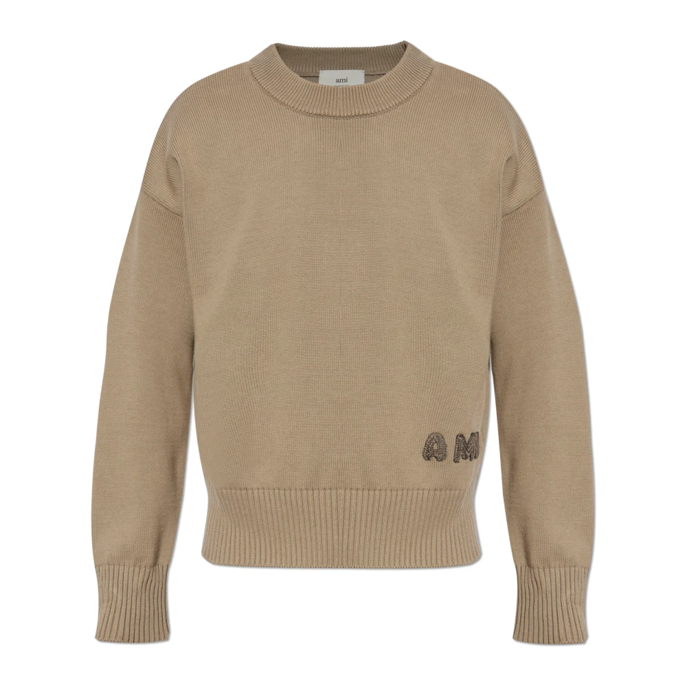 Knitwear > Round-neck Knitwear - - Ami Paris - Modalova