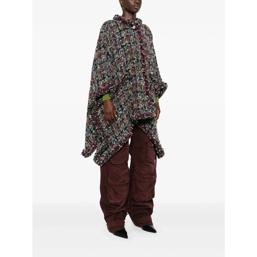 ETRO Stijlvolle Poncho voor Modieuze Looks Multicolor Dames